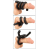 Bad Kitty Cockring Bend Cock Noir